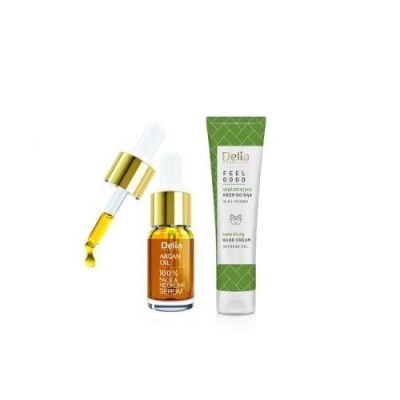 Avantajlı Argan Care Yüz Serum 10 ml+Pürüzsüzleştirici El Kremi 100 ml Set - 1