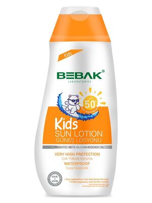 Bebak Kids Suya Dayanıklı Güneş Losyonu Spf 50+ 200 ml - 1