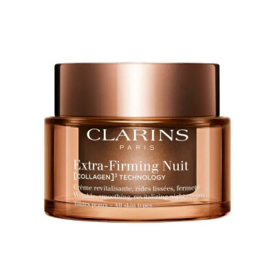 Clarins Extra-Firming Nuit Collagen Technology Gece Krem Tüm Ciltler 50 ml - Clarins