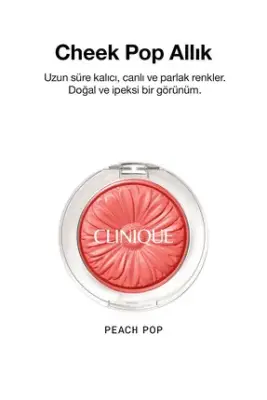 Clinique Cheek Pop Allık 02 Peach Pop - 2