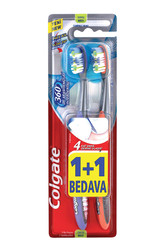 Colgate 360 1+1 Fırça Orta - Colgate