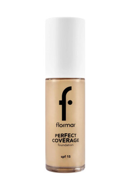 Flormar Perfect Coverage Yüksek Pigmentli & Yarı Parlak Bitişli SPF15 Fondöten 103 - Flormar