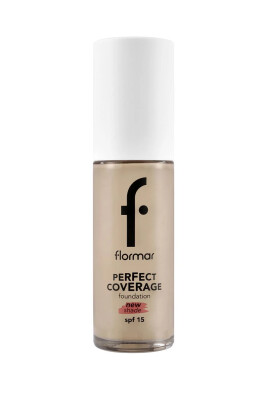 Flormar Perfect Coverage Yüksek Pigmentli & Yarı Parlak Bitişli SPF15 Fondöten 131 - Flormar