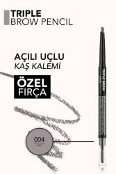 Flormar Triple Brow 3'ü 1 Arada Kremsi Dokulu Kaş Makyaj Kalemi 004 - 2