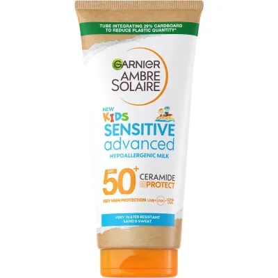 Garnier Ambre Solaire Kids Sensitive Advanced Spf 50+Koruyucu Süt 175 ml - 1