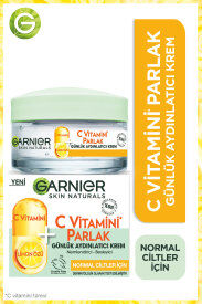 Garnier C Vitamini Parlak Günlük Aydınlatıcı Nemlendirici Krem 50 ml - 2