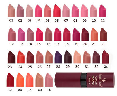 Golden Rose Velvet Matte Lipstick Mat Ruj 34 - 3