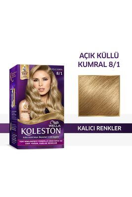 Wella Koleston Kit Saç Boyası Açık Küllü Kumral 8/1 - 2