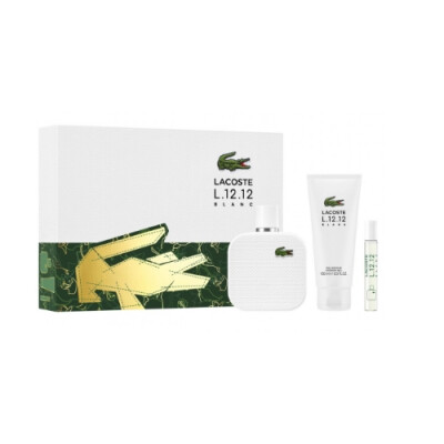 Lacoste L.12.12 Blanc Pour Homme Edt 100 ml Set - Lacoste