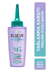 Elseve Hydra [Hyaluronic] Pure Salisilik Asit İçeren Yağlanma Karşıtı Peeling Etkili Saç Derisi Serumu 102 ml - Elseve