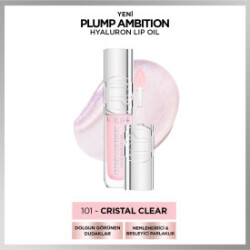 Loreal Paris Plump Ambition Hyaluron Nemlendirici Dudak Parlatıcısı - 101 Cristal Clear - Loreal Paris