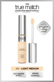 Loreal Paris True Match Aydınlatan Serum Kapatıcı 4N 11 ml - 2