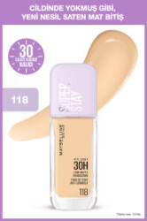 Maybelline New York Super Stay Lumi Matte Fondöten - 118 - Maybelline