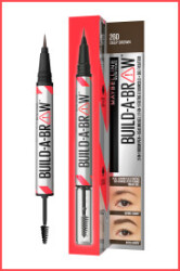 Maybelline New York Build a Brow 2in1 Kaş Kalemi ve Jeli Deep Brown - Maybelline