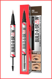 Maybelline New York Build a Brow 2in1 Kaş Kalemi ve Jeli Deep Brown - 1