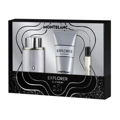 Mont Blanc Explorer Platinum Edp 100 ml Set - 2