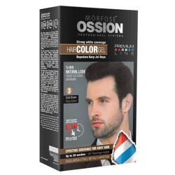 Morfose Ossion Men Jel Saç Boyası 3 Dark Brown Koyu Kahve - Morfose