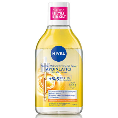 Nivea Aydınlatıcı Micellar Makyaj Temizleme Suyu 400 ml - 1