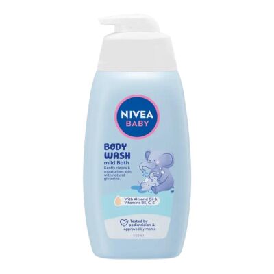 Nivea Baby Badem Özlü Saç ve Vücut Şampuanı 500 ml - 1