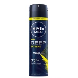 Nivea Men Deep Extreme Deodorant 150 ml - Nivea