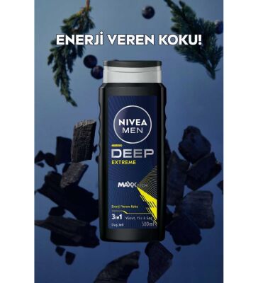 Nivea Men Deep Extreme Duş Jeli 500 ml - 2