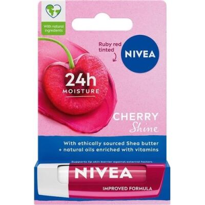 Nivea Cherry Shine Dudak Bakım Kremi 4.8 g - 1