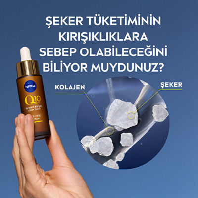 Nivea Q10 Kırışıklık Karşıtı Çift Etkili Cilt Serumu 30 ml - 2