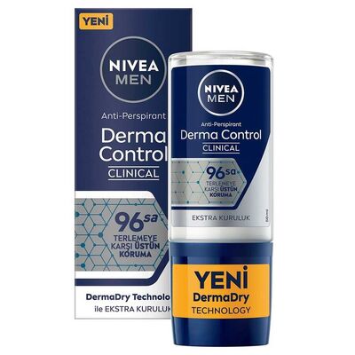 Nivea Men Derma Control Clinical 96h Roll On 50 ml - 1