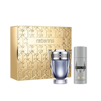 Paco Rabanne Invictus 100 ml Edt Set - Paco Rabanne