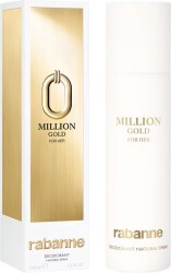 Rabanne Million Gold For Her Deodorant 150 ml - Paco Rabanne