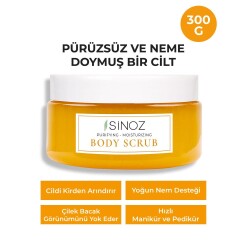 Sinoz Body Scrub Besleyici Arındırıcı Nemlendirici Vücut Peelingi 300 gr - 2