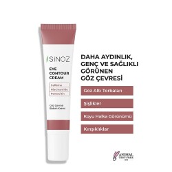 Sinoz Kırışıklık Koyu Halka Oluşumu Karşıtı Nemlendirici Göz Kremi 15 ml Göz Altı ve Çevresi İçin - 2