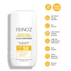 Sinoz Spf50+ Günlük Kullanım Sıvı Güneş Kremi - Yeni Nesil Güneş Filtreleri ile Hibrit Formül 50 ml - 2