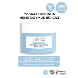 Sinoz Hydrapro Yoğun Nemlendirici Yüz Bakım Kremi 50ml - Sinoz