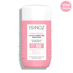 Pink Touch Anında Ton Eşitleyici Pembe Yüz Bakım Kremi Spf50 - Mineral Güneş Filtreleri 50 ml - Sinoz