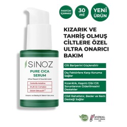 Sinoz Pure Cica Ultra Onarıcı ve Besleyici Bakım Serumu 30 ml - 2